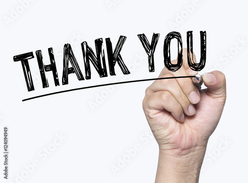 thank you written by hand