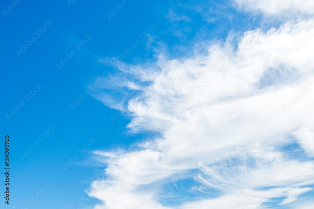 Clouds with blue sky background Clouds with blue sky background