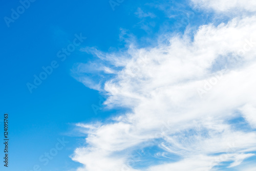 Fototapeta Naklejka Na Ścianę i Meble -  Clouds with blue sky background