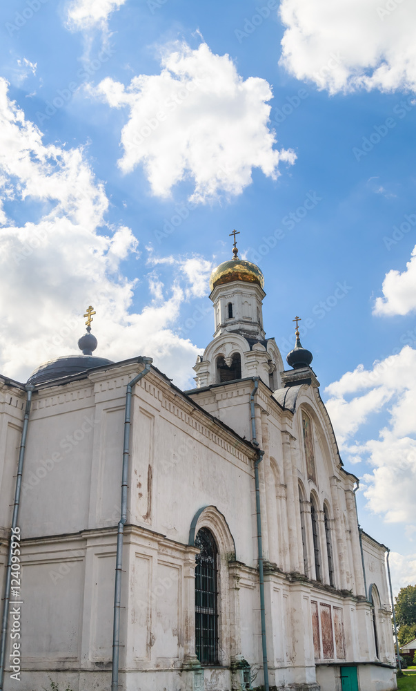 Fragmnt of the  St. Nicholas Church in the village of Rogachevo, Moscow region