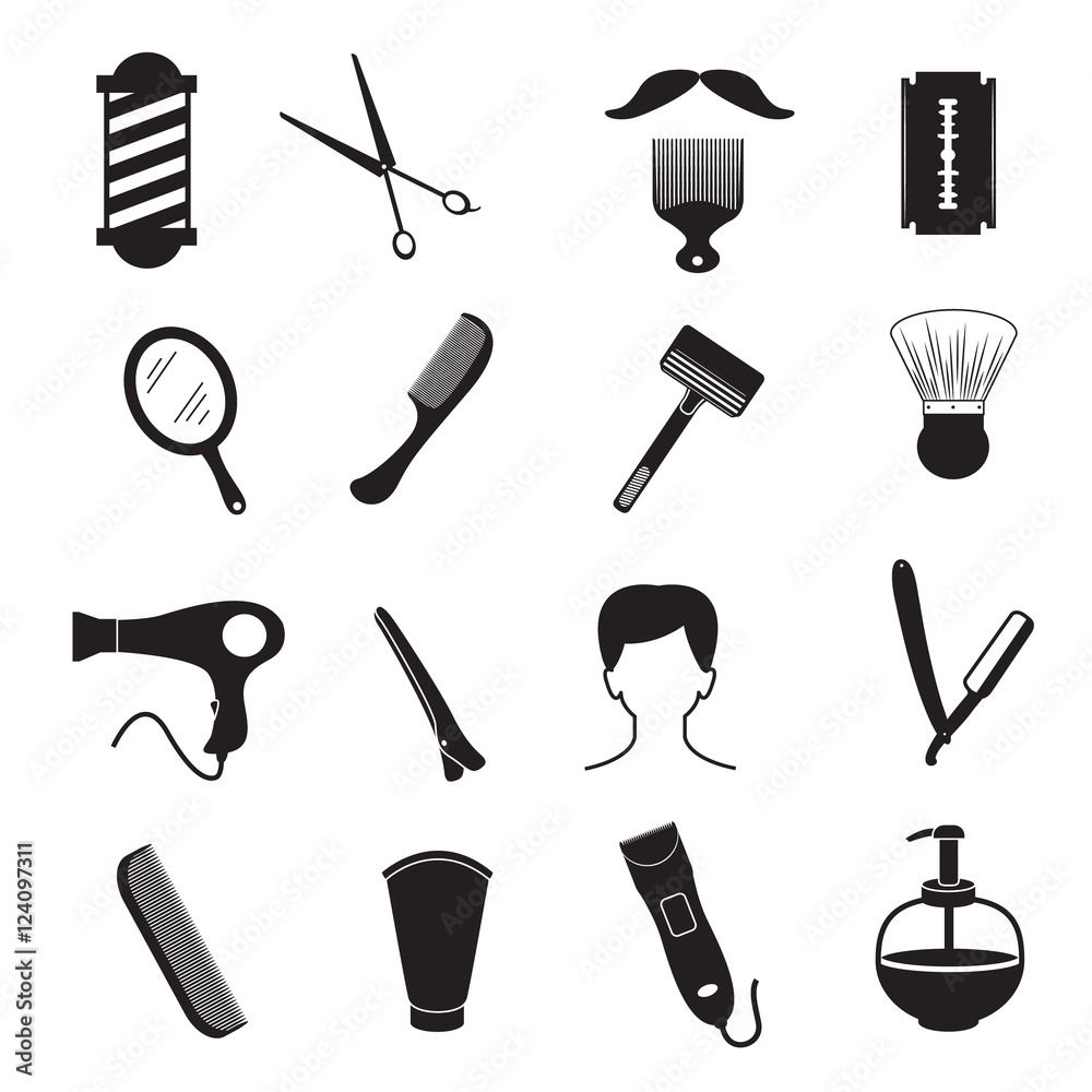 Barber Tools and Men Hairstyle Equipments Barber Tools and Men Hairstyle Equipments
