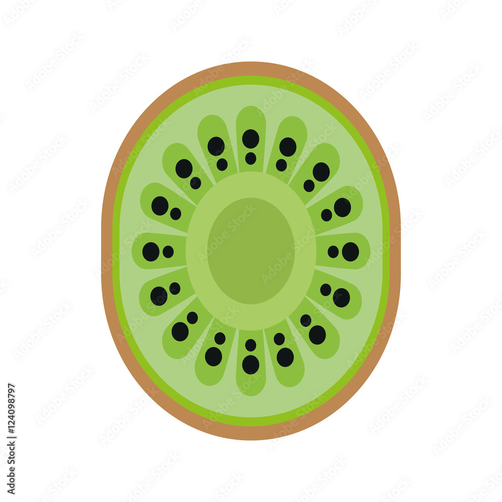 kiwi tropical fruit isolated icon vector illustration design kiwi tropical fruit isolated icon vector illustration design