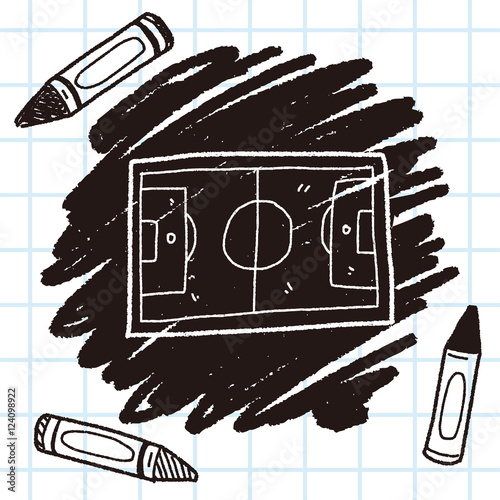 basketball court doodle