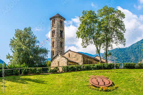 Santa Coloma church in Andorra photo