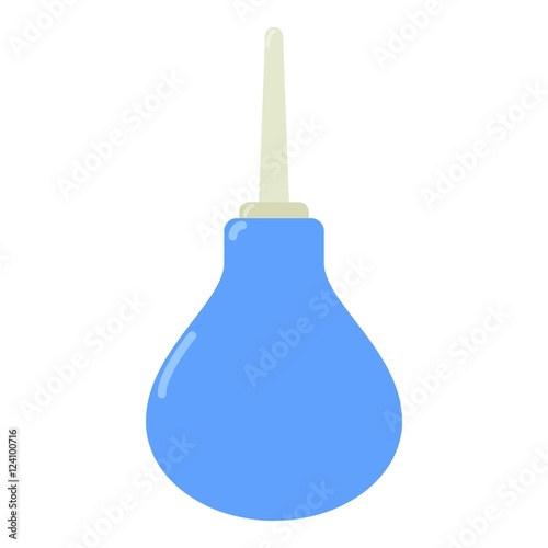 Enema icon. Flat illustration of enema vector icon for web