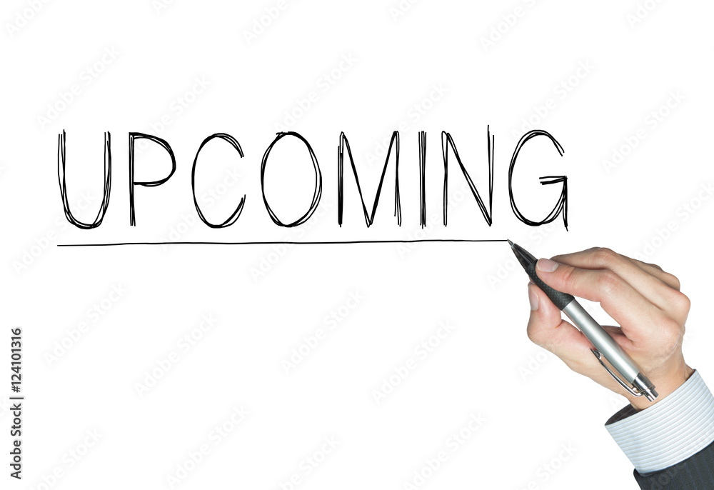 upcoming written by hand upcoming written by hand