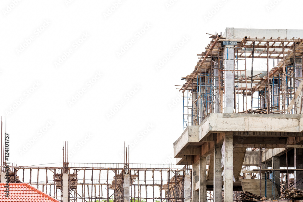 Building construction site