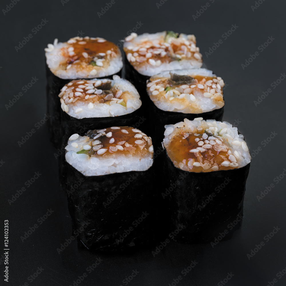 Eel nori rolls Eel nori rolls