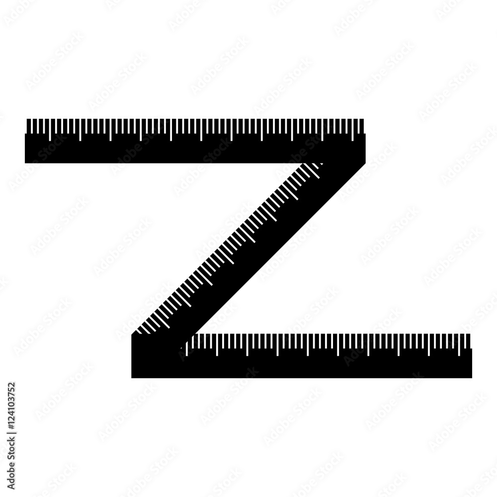 Measuring tape icon. Simple illustration of measuring tape vector icon for web