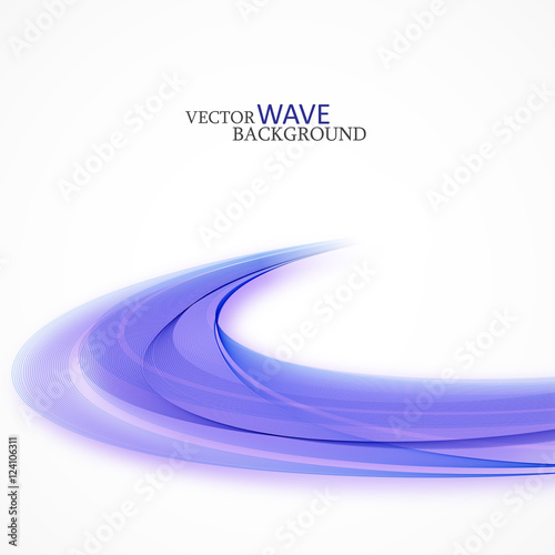 Abstract background blue wave