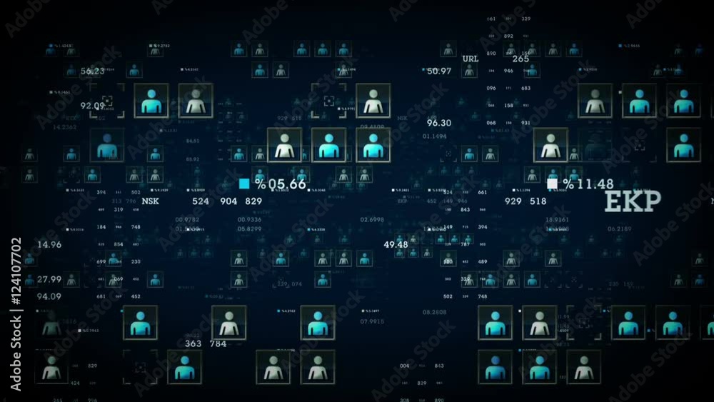 People Data Blue - People and their data floating through abstract internet space. Available in multiple colors. All clips loop seamlessly. People Data Blue - People and their data floating through abstract internet space. Available in multiple colors. All clips loop seamlessly.