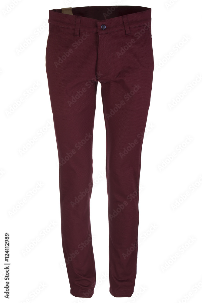Pants isolated on white, ghost fashion style of photography Pants isolated on white, ghost fashion style of photography