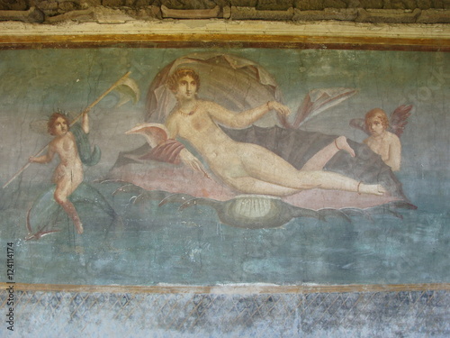 Pompei, Casa della Venere in conchiglia photo