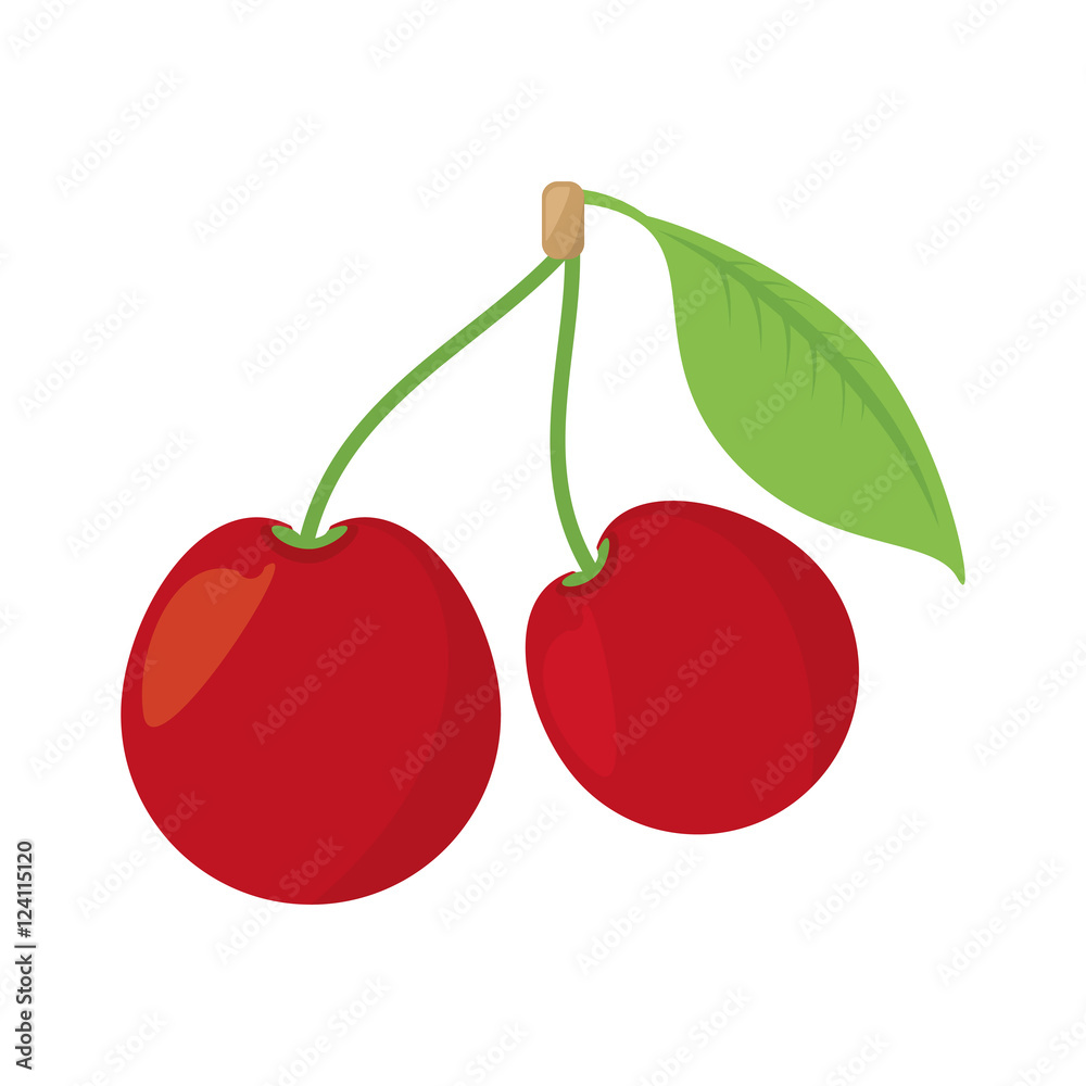 cherry fresh fruit isolated icon vector illustration design cherry fresh fruit isolated icon vector illustration design