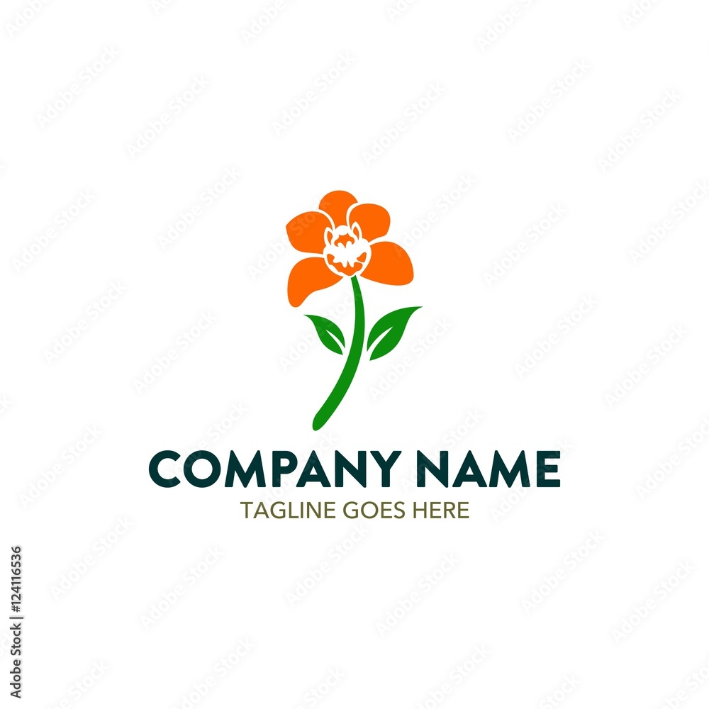 Floral Logo Template Floral Logo Template