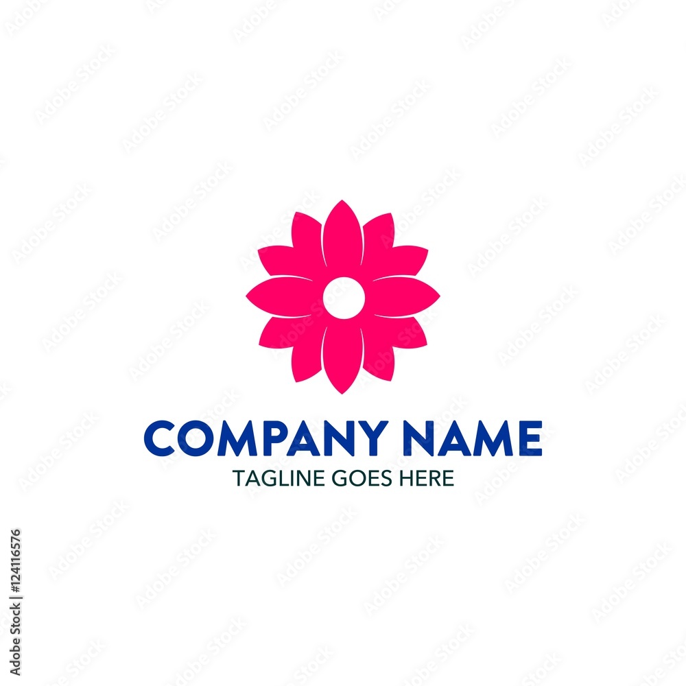 Floral Logo Template