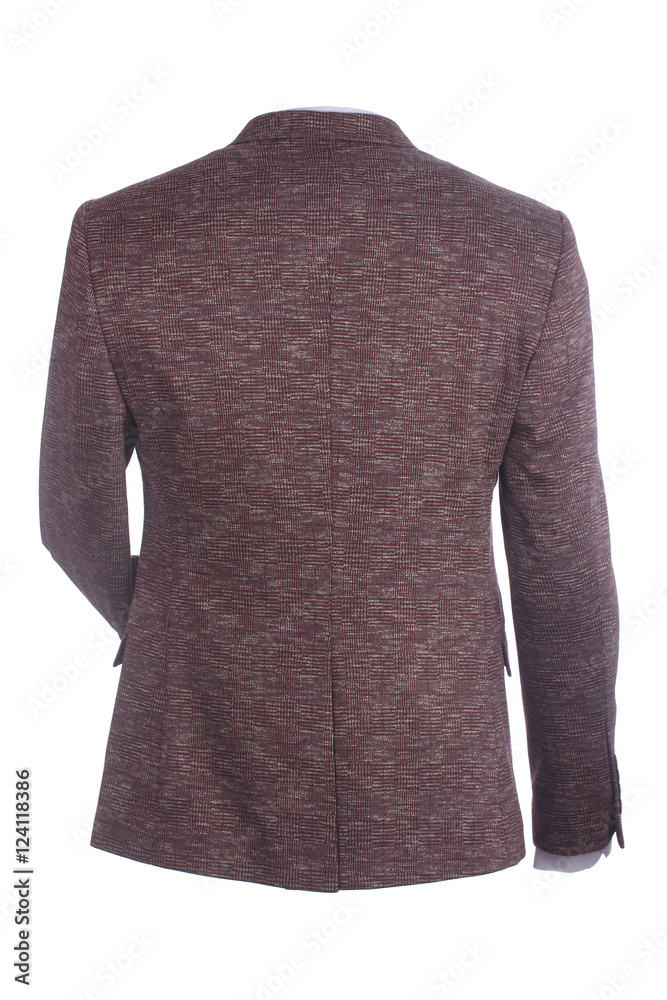 Fototapeta premium Men's isolated jacket