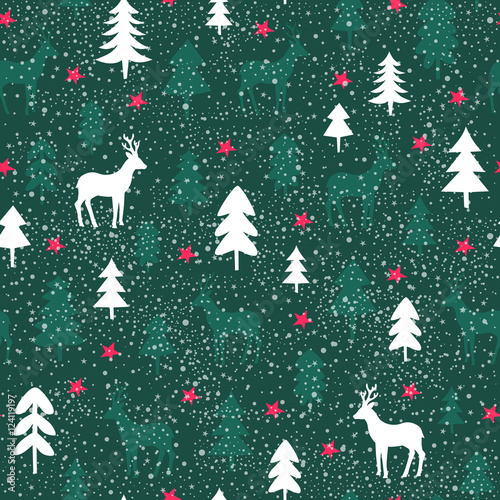 seamless christmas pattern