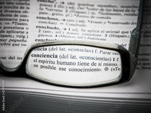 Definición de la palabra conciencia