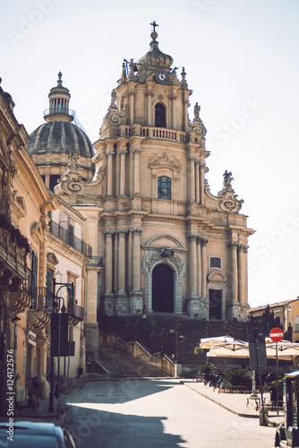 View of Ragusa, Sicily, Italy