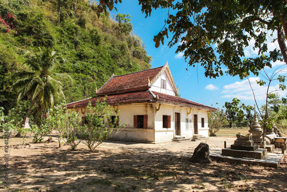 Obraz premium Wat Thep Charoen near Chumphon, Thailand