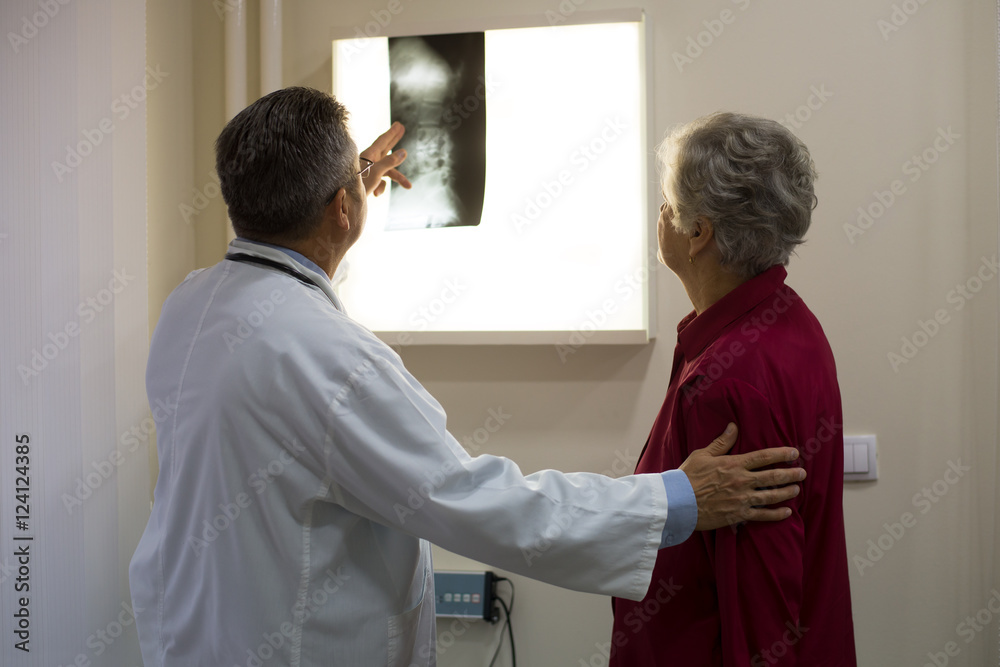 Obraz premium Doctor and Patient