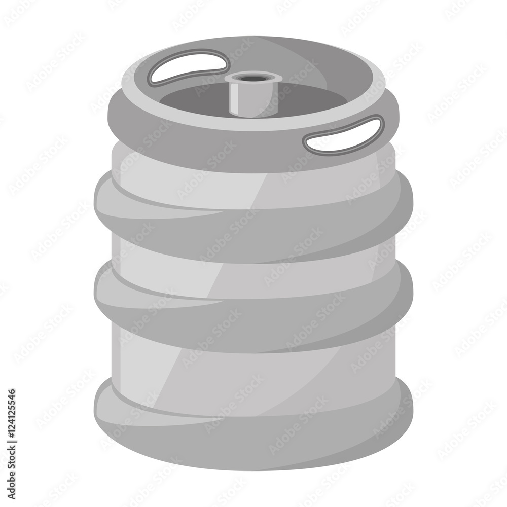 fresh beer barrel isolated icon vector illustration design fresh beer barrel isolated icon vector illustration design