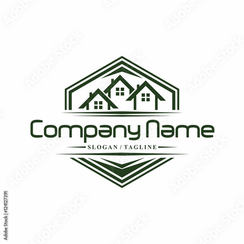 real estate vector logo 