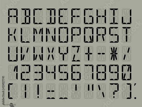 Digital font