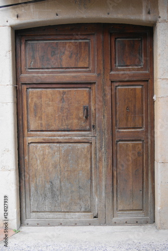 aold wooden door