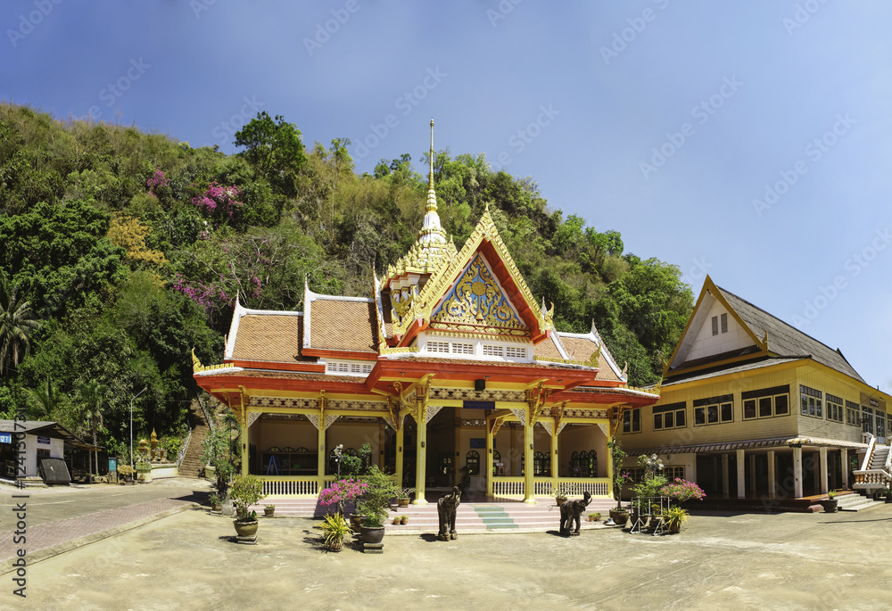 Wat Thep Charoen near Chumphon, Thailand