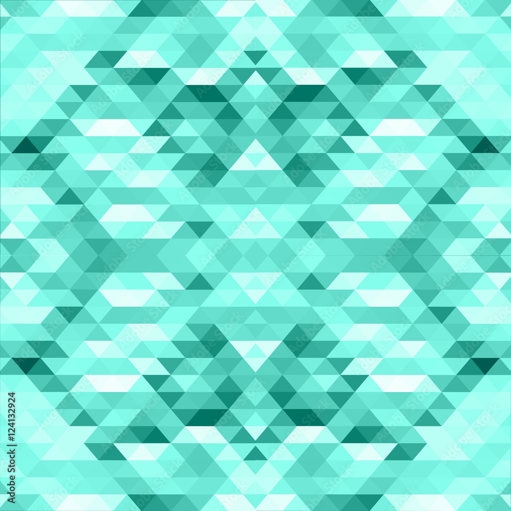 Abstract Blue Geometric Technology Background. Vector illustrati Abstract Blue Geometric Technology Background. Vector illustrati