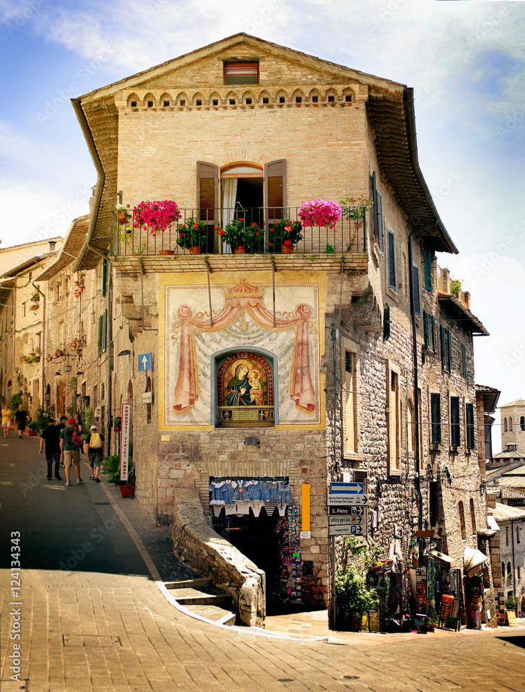 Per le vie di Assisi 