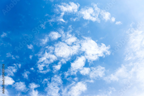 blue sky with cloud closeup Blue sky with clouds background blue sky background with tiny clouds Sky daylight. Natural sky composition. Element of design.