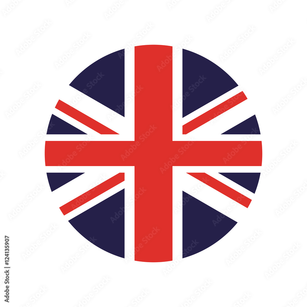england flag isolated icon vector illustration design