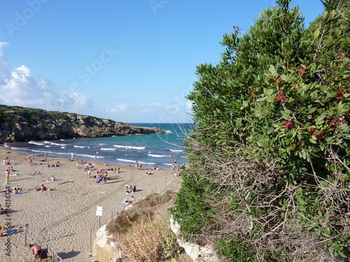 Cala mosche beach in Vendicari, Siracusa, Sicily, Italy