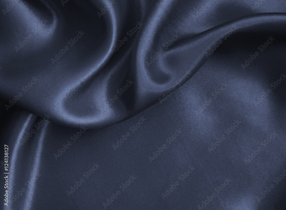 Fototapeta premium Smooth elegant grey silk or satin texture as background