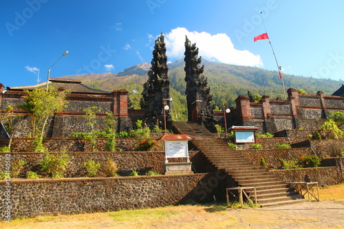 Pura Pasar Agung Temple and mount Agung