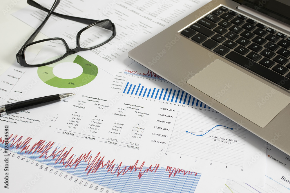 Financial and Investment graph analysis