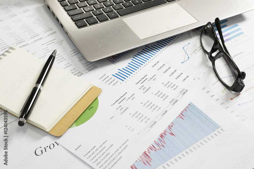 Financial accounting and graphs analysis Financial accounting and graphs analysis
