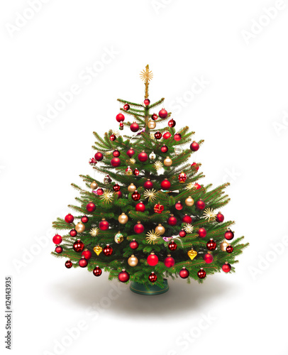 Weihnachtsbaum mit Nostaglischem Schmuck