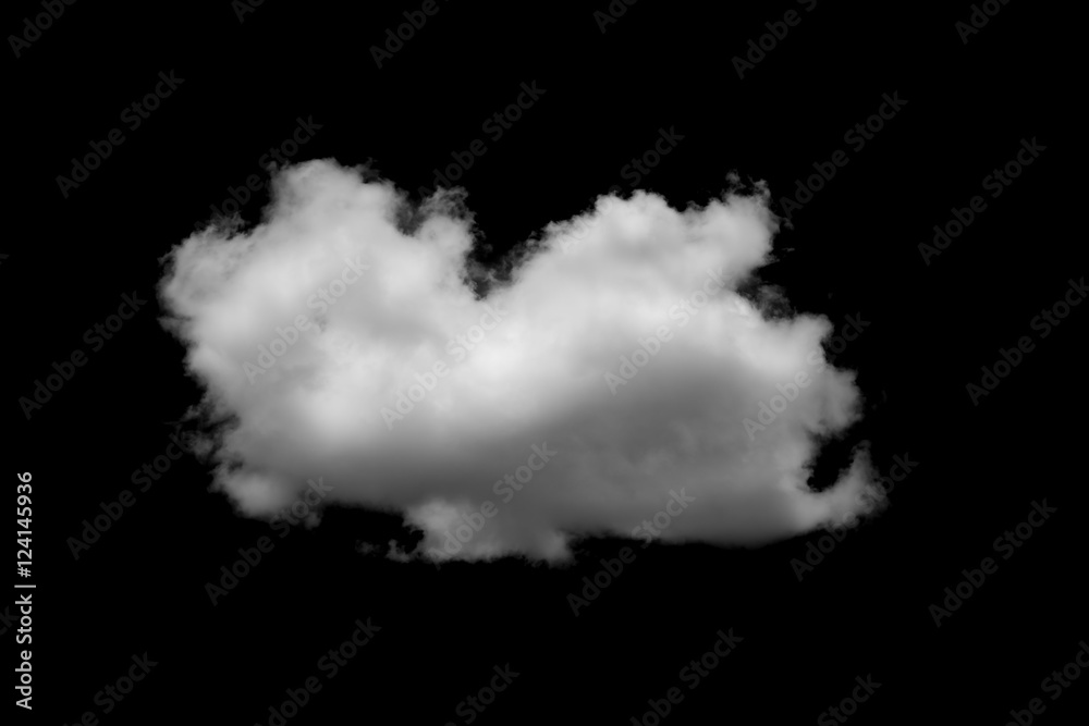 clouds isolated on black background clouds isolated on black background