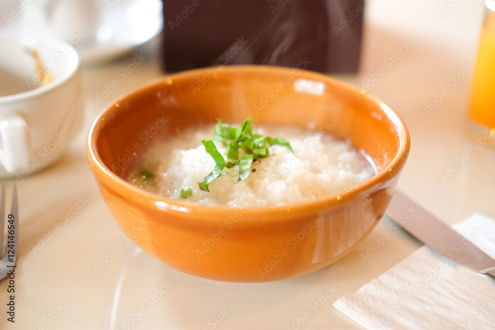 Thai style rice boiled