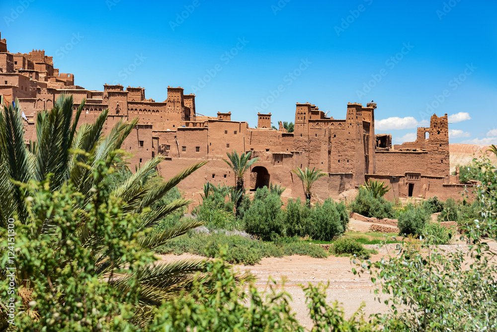 ancient kasbah ait benhaddou in morocco