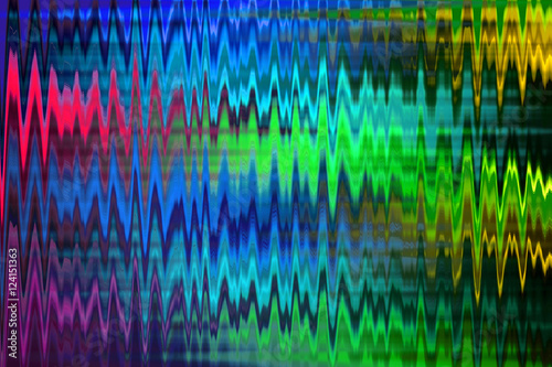 Abstract psychedelic colorful background. Illustration. Can be used for posters.