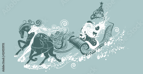 Beautiful christmas illustration.