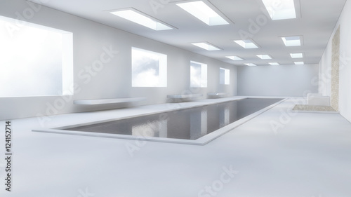 3d indoor pool