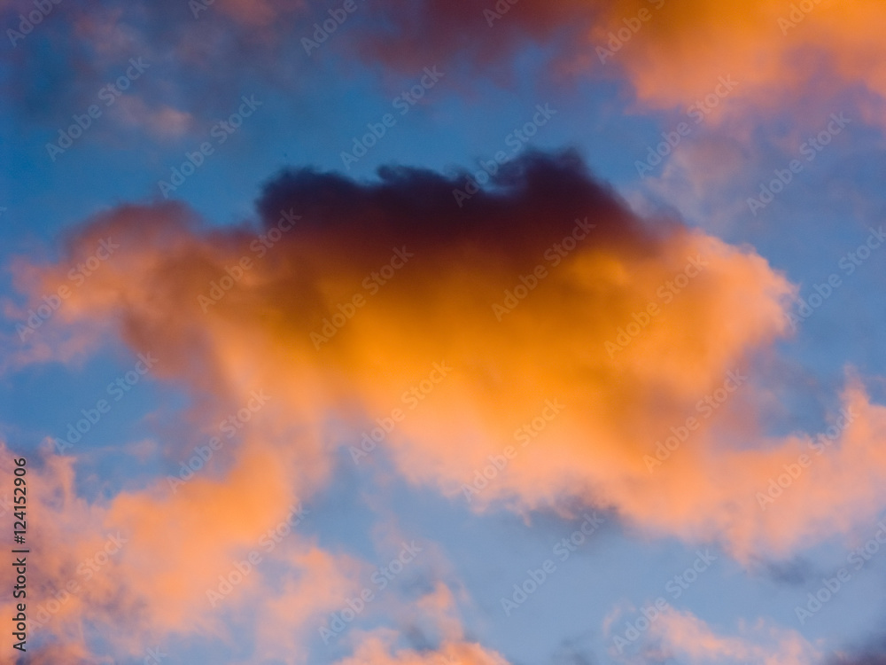 Fototapeta premium ciel et nuage