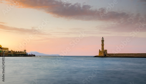 Wallpaper Mural Chania old town harbour, Crete island, Greece Torontodigital.ca