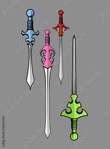 Swords Designs Vector
